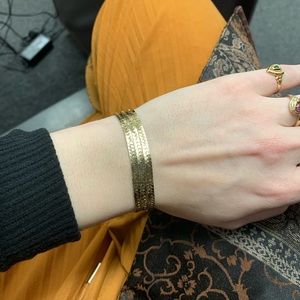 14K Gold 3-1 Bracelet - Necklace - Anklet